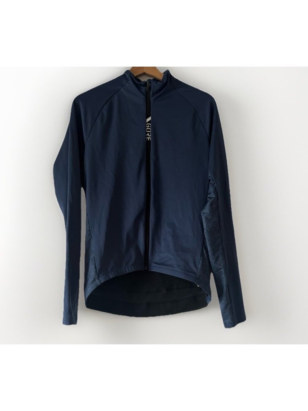 Gore Wear C5 Thermo Jersey XL Blue Full Zip Cycling Jacket SEE MEASUREMENTS